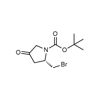 Tert-butyl (S)-2-(bromomethyl)-4-oxopyrrolidine-1-carboxylate|CS-0500607
