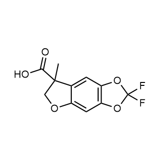 2,2-Difluoro-7-methyl-6,7-dihydro-[1,3]dioxolo[4,5-f]benzofuran-7-carboxylic acid|CS-0500671