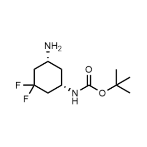 Tert-butyl ((1S,5R)-5-amino-3,3-difluorocyclohexyl)carbamate|CS-0500747