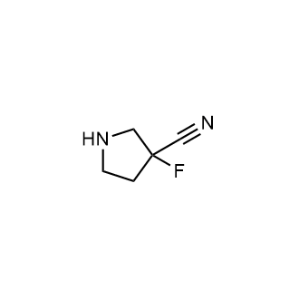 3-Fluoropyrrolidine-3-carbonitrile|CS-0500790