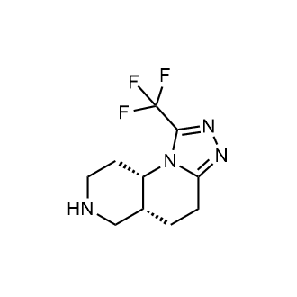 (5AR,9aS)-1-(trifluoromethyl)-4,5,5a,6,7,8,9,9a-octahydro-[1,2,4]triazolo[4,3-a][1,6]naphthyridine|CS-0500941