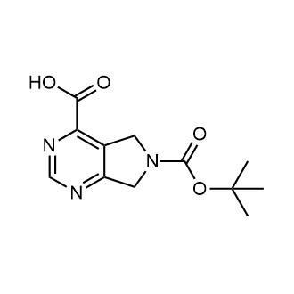 6-(Tert-butoxycarbonyl)-6,7-dihydro-5H-pyrrolo[3,4-d]pyrimidine-4-carboxylic acid|CS-0501054
