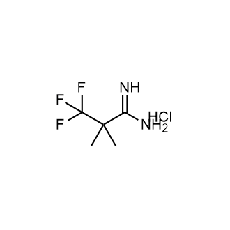 3,3,3-Trifluoro-2,2-dimethylpropanimidamide hydrochloride|CS-0501160