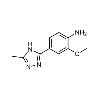 2-Methoxy-4-(5-methyl-4H-1,2,4-triazol-3-yl)aniline|CS-0501207