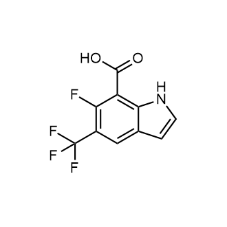 6-Fluoro-5-(trifluoromethyl)-1H-indole-7-carboxylic acid|CS-0501330