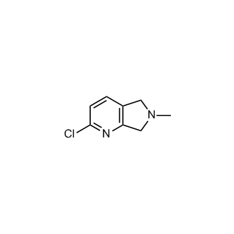2-Chloro-6-methyl-6,7-dihydro-5H-pyrrolo[3,4-b]pyridine|CS-0501641