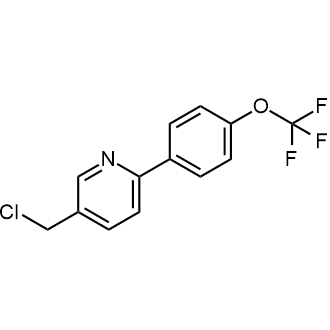 5-(Chloromethyl)-2-(4-(trifluoromethoxy)phenyl)pyridine|CS-0502039