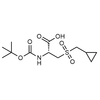 (Tert-butoxycarbonyl)((cyclopropylmethyl)sulfonyl)-D-alanine|CS-0502054