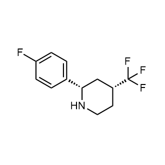 (2S,4R)-2-(4-fluorophenyl)-4-(trifluoromethyl)piperidine|CS-0502068