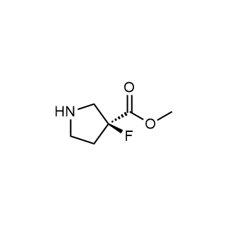 Methyl (S)-3-fluoropyrrolidine-3-carboxylate|CS-0502147
