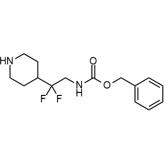 Benzyl (2,2-difluoro-2-(piperidin-4-yl)ethyl)carbamate|CS-0502261