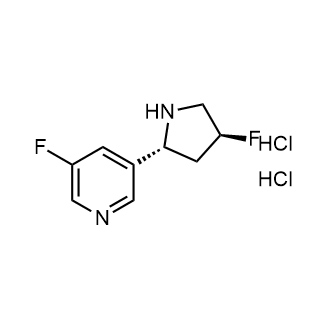 3-Fluoro-5-((2R,4S)-4-fluoropyrrolidin-2-yl)pyridine dihydrochloride|CS-0502485
