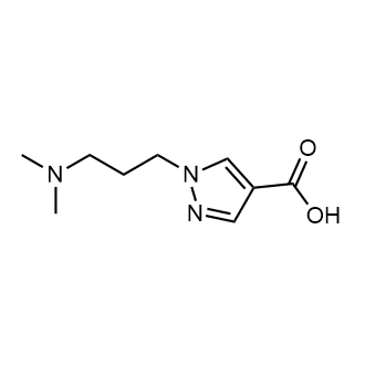 1-(3-(Dimethylamino)propyl)-1H-pyrazole-4-carboxylic acid|CS-0502582