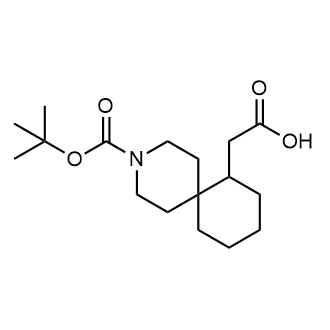 2-(3-(Tert-butoxycarbonyl)-3-azaspiro[5.5]Undecan-7-yl)acetic acid|CS-0502627