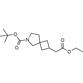 Tert-butyl 2-(2-ethoxy-2-oxoethyl)-6-azaspiro[3.4]Octane-6-carboxylate|CS-0502654