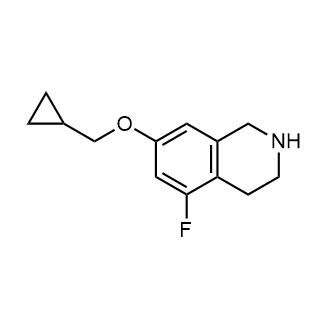 7-(Cyclopropylmethoxy)-5-fluoro-1,2,3,4-tetrahydroisoquinoline|CS-0502881