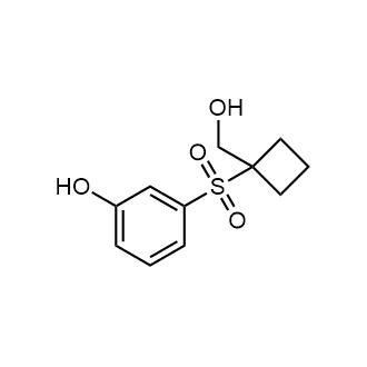 3-((1-(Hydroxymethyl)cyclobutyl)sulfonyl)phenol|CS-0503296