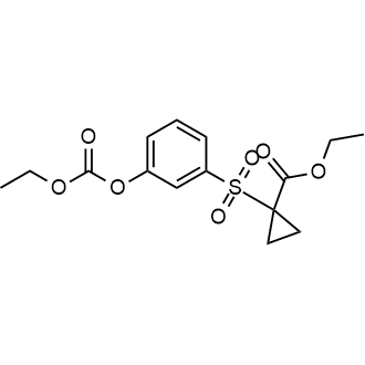 Ethyl 1-((3-((ethoxycarbonyl)oxy)phenyl)sulfonyl)cyclopropane-1-carboxylate|CS-0503299