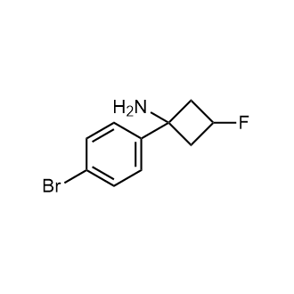1-(4-Bromophenyl)-3-fluorocyclobutan-1-amine|CS-0503313