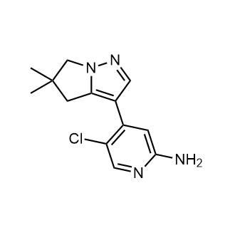 5-Chloro-4-(5,5-dimethyl-5,6-dihydro-4H-pyrrolo[1,2-b]pyrazol-3-yl)pyridin-2-amine|CS-0503315