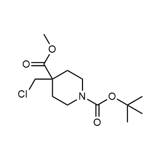 1-(Tert-butyl) 4-methyl 4-(chloromethyl)piperidine-1,4-dicarboxylate|CS-0503350