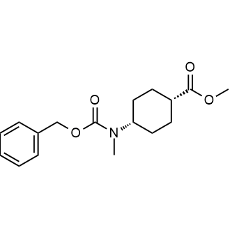 Methyl (1s,4s)-4-(((benzyloxy)carbonyl)(methyl)amino)cyclohexane-1-carboxylate|CS-0503437