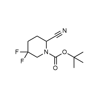 Tert-butyl 2-cyano-5,5-difluoropiperidine-1-carboxylate|CS-0503450