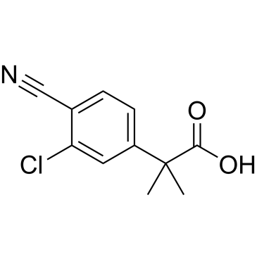 2-(3-Chloro-4-cyanophenyl)-2-methylpropanoic acid|CS-0504077