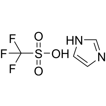 1,1,1-Trifluoro-Methanesulfonic acid  compd. With 1H-imidazole 1:1|CS-0504220