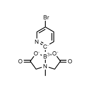 8-(5-Bromopyridin-2-yl)-4-methyldihydro-4λ4,8λ4-[1,3,2]oxazaborolo[2,3-b][1,3,2]oxazaborole-2,6(3H,5H)-dione|CS-0504364