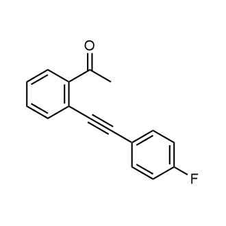 1-(2-((4-Fluorophenyl)ethynyl)phenyl)ethan-1-one|CS-0504451