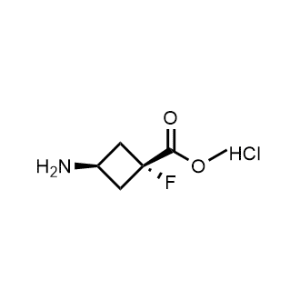 Methyl trans-3-amino-1-fluorocyclobutane-1-carboxylate hydrochloride|CS-0504496