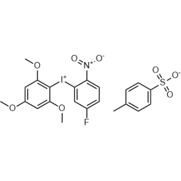 (5-Fluoro-2-nitrophenyl)(2,4,6-trimethoxyphenyl)iodonium 4-methylbenzenesulfonate|CS-0504563