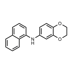 N-(naphthalen-1-yl)-2,3-dihydrobenzo[b][1,4]dioxin-6-amine|CS-0504600