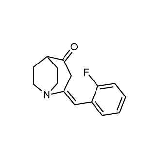 (E)-2-(2-fluorobenzylidene)-1-azabicyclo[3.2.2]Nonan-4-one|CS-0504863
