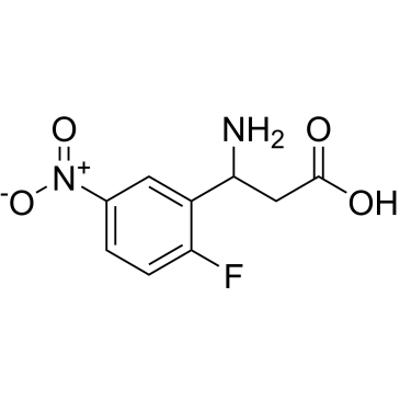 3-Amino-3-(2-fluoro-5-nitrophenyl)propanoic acid|CS-0505085