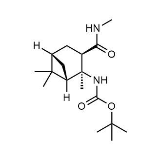 Tert-butyl ((1S,2S,3R,5S)-2,6,6-trimethyl-3-(methylcarbamoyl)bicyclo[3.1.1]Heptan-2-yl)carbamate|CS-0505150