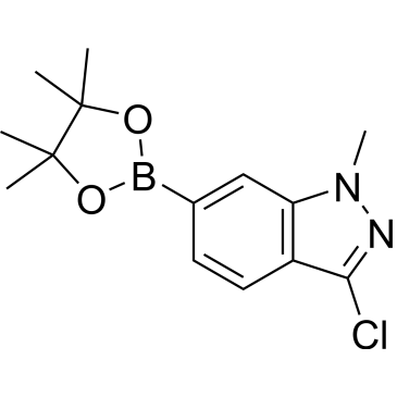 3-Chloro-1-methyl-6-(4,4,5,5-tetramethyl-1,3,2-dioxaborolan-2-yl)-1H-indazole|CS-0505304