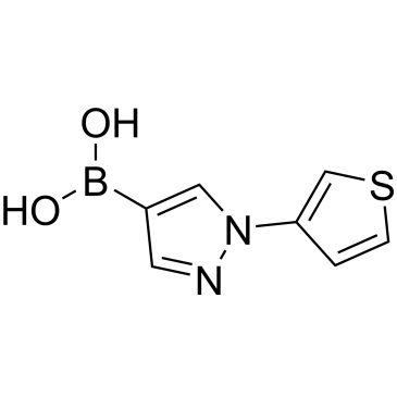 (1-(Thiophen-3-yl)-1H-pyrazol-4-yl)boronic acid|CS-0505367