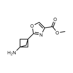 Methyl 2-(3-aminobicyclo[1.1.1]Pentan-1-yl)oxazole-4-carboxylate|CS-0505372