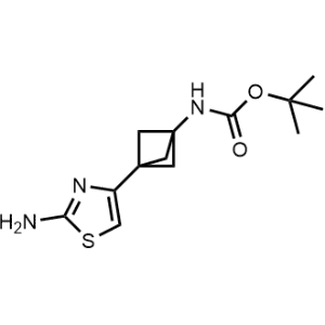 Tert-butyl (3-(2-aminothiazol-4-yl)bicyclo[1.1.1]Pentan-1-yl)carbamate|CS-0505373