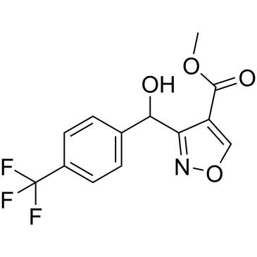 Methyl 3-(hydroxy(4-(trifluoromethyl)phenyl)methyl)isoxazole-4-carboxylate|CS-0505429