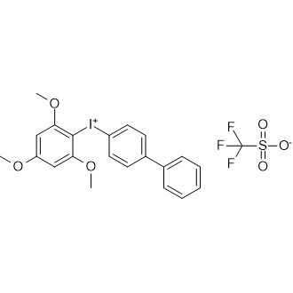 [1,1'-Biphenyl]-4-yl(2,4,6-trimethoxyphenyl)iodonium trifluoromethanesulfonate|CS-0505527