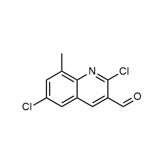 2,6-Dichloro-8-methylquinoline-3-carbaldehyde|CS-0505675