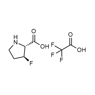 (2R,3S)-3-fluoropyrrolidine-2-carboxylic acid compound with 2,2,2-trifluoroacetic acid 1:1|CS-0505766