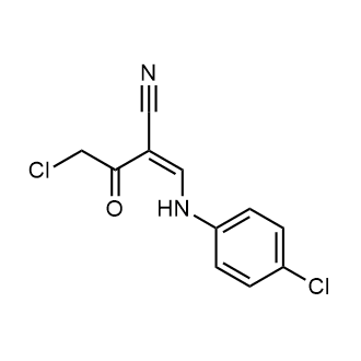 (Z)-4-chloro-2-(((4-chlorophenyl)amino)methylene)-3-oxobutanenitrile|CS-0506019