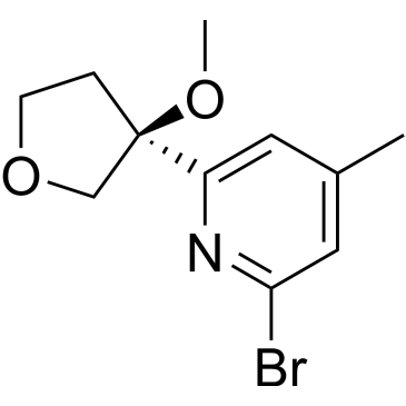 (S)-2-bromo-6-(3-methoxytetrahydrofuran-3-yl)-4-methylpyridine|CS-0506046