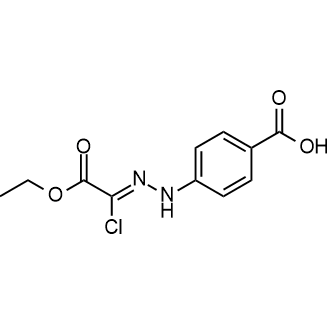 4-(2-(1-Chloro-2-ethoxy-2-oxoethylidene)hydrazinyl)benzoic acid|CS-0506119