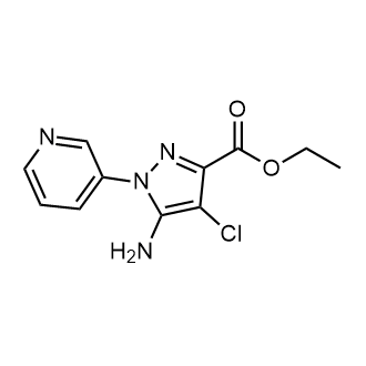 Ethyl 5-amino-4-chloro-1-(pyridin-3-yl)-1H-pyrazole-3-carboxylate|CS-0506206