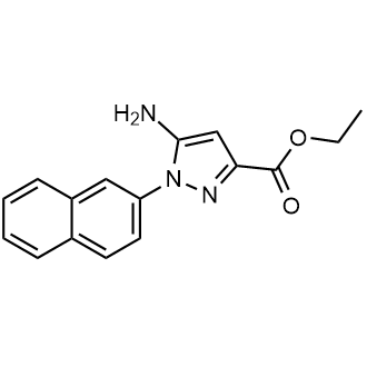 Ethyl 5-amino-1-(naphthalen-2-yl)-1H-pyrazole-3-carboxylate|CS-0506214